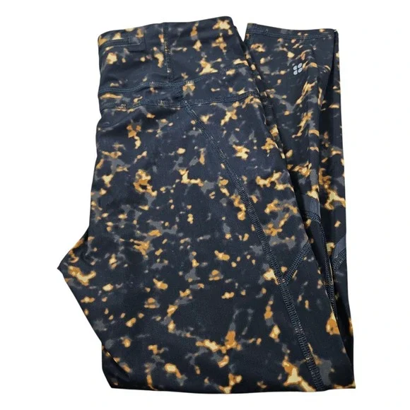 Sweaty Betty Leggings Womens Large Zero Gravity Gym Training Yoga Artsy - Picture 2 of 14